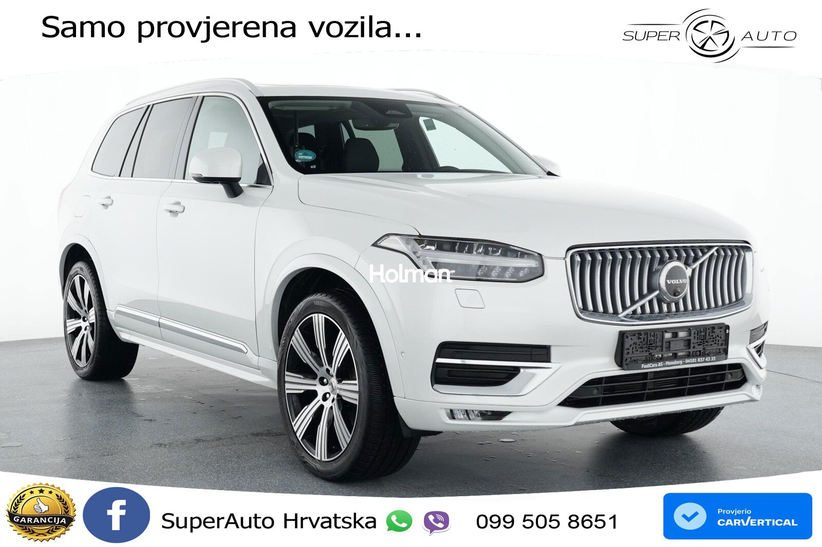 Volvo XC90 2.0 B5 Diesel AWD Automatic ACC+GR SJED+360+PANO