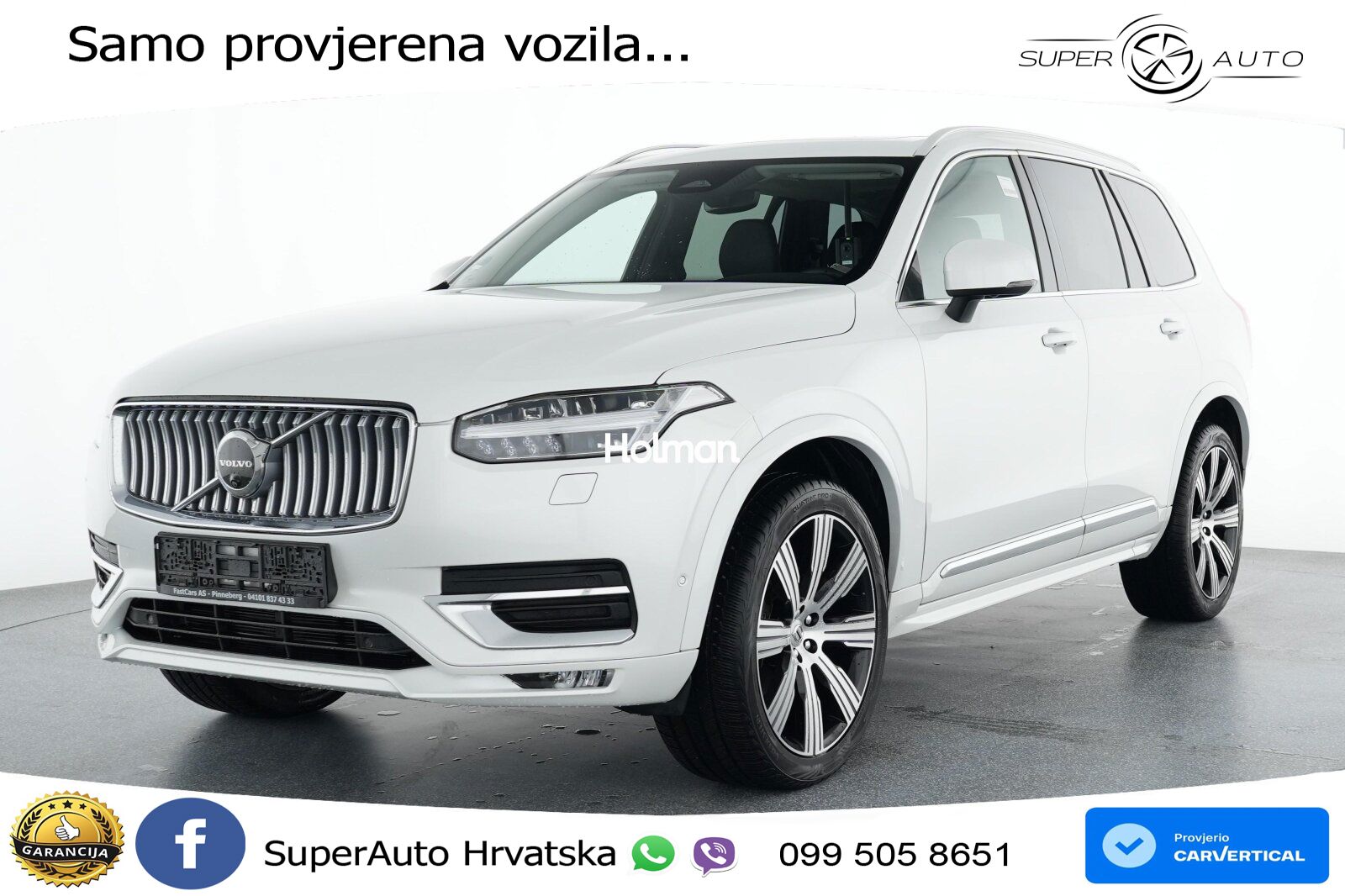 Volvo XC90 2.0 B5 Diesel AWD Automatic ACC+GR SJED+360+PANO