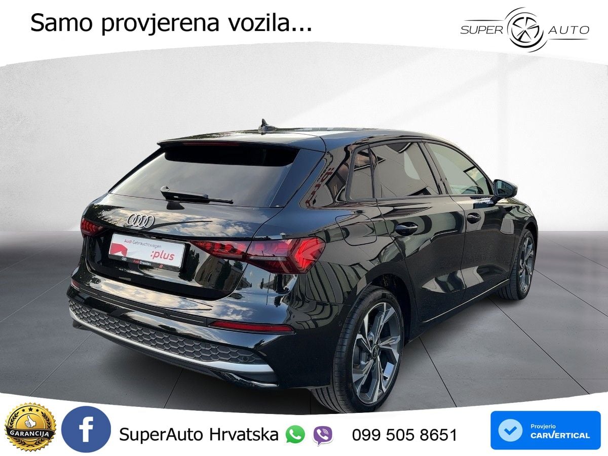 Audi A3 35 TFSI (150 KS) S tronic advanced LED+GR SJED+ACC