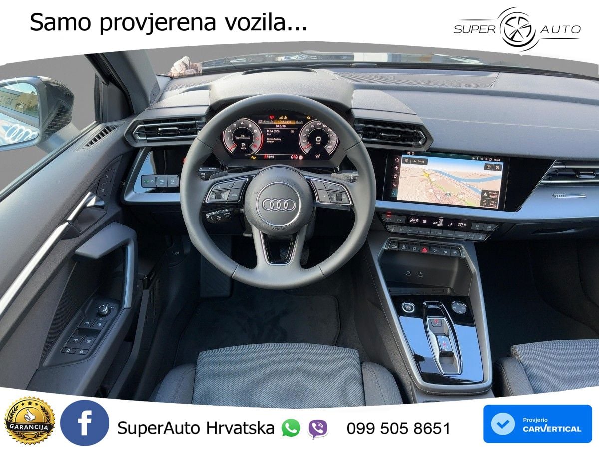 Audi A3 35 TFSI (150 KS) S tronic advanced LED+GR SJED+ACC