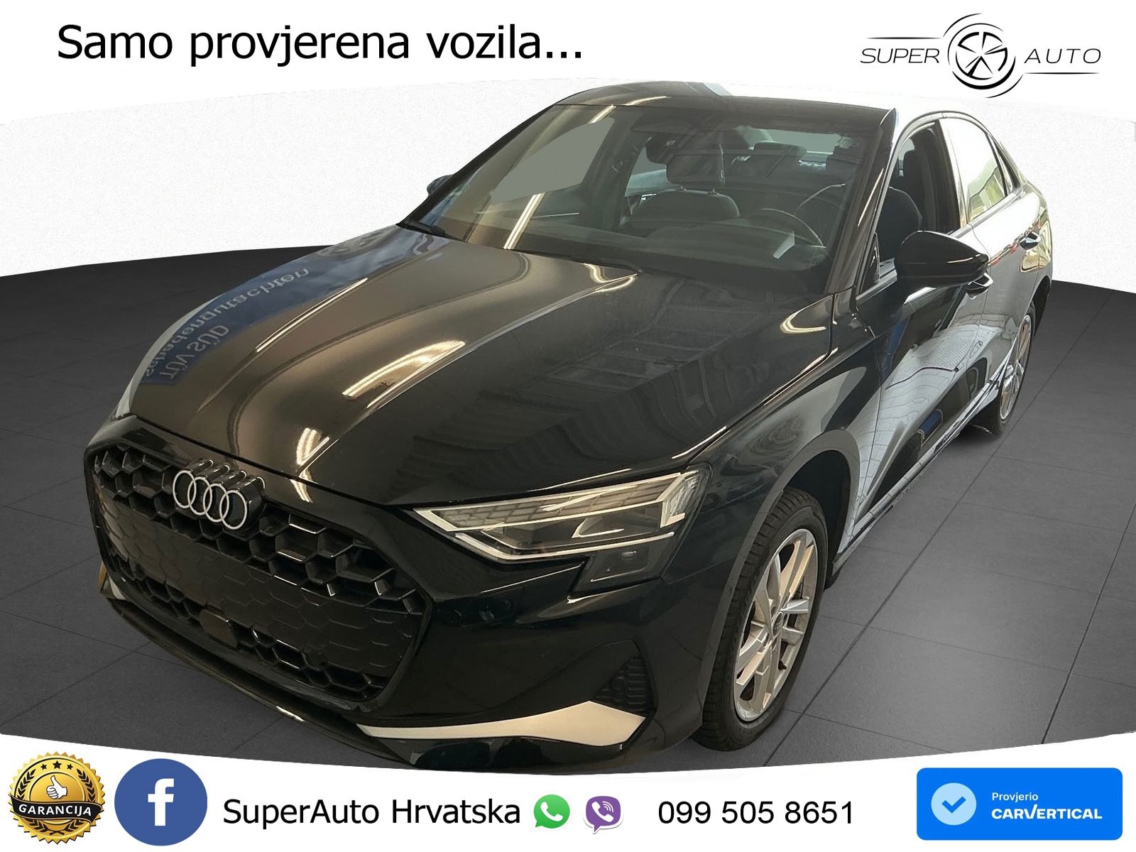 Audi A3 Limuzina 35 TFSI (150 KS) S tronic advanced LED+GR SJED+ACC