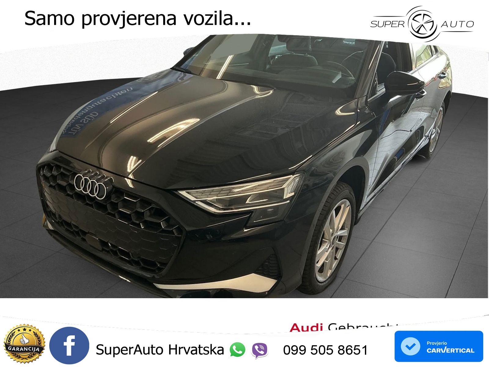 Audi A3 Limuzina 35 TFSI (150 KS) S tronic advanced LED+GR SJED+ACC