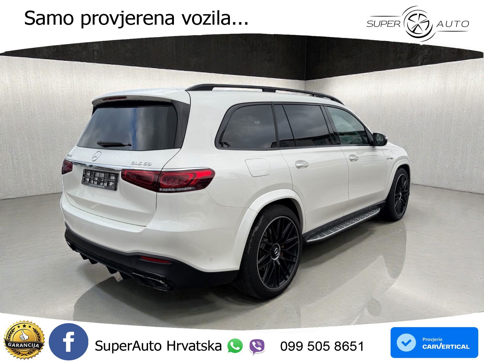 Mercedes-Benz GLS AMG GLS 63 V8 EQ Boost 4MATIC+ TCT ACC+HEAD+4xGR SJED+360+PANO