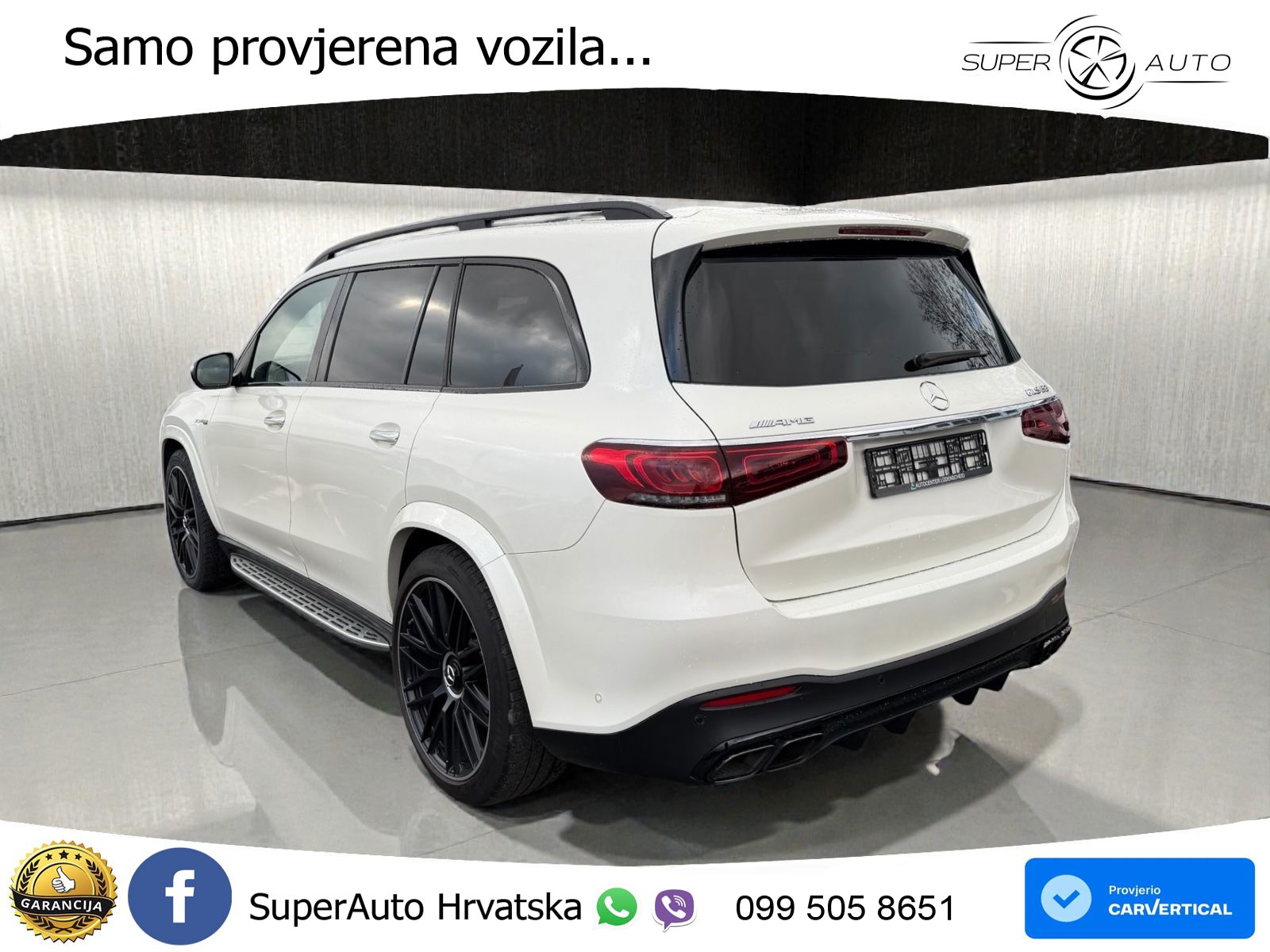 Mercedes-Benz GLS AMG GLS 63 V8 EQ Boost 4MATIC+ TCT ACC+HEAD+4xGR SJED+360+PANO