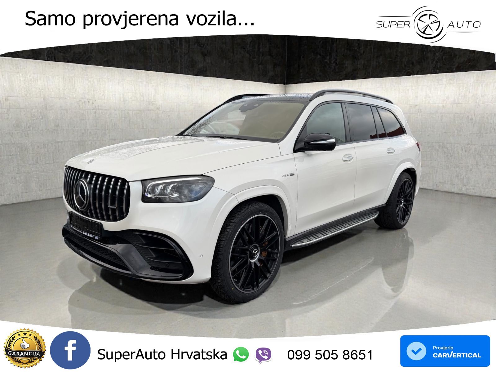 Mercedes-Benz GLS AMG GLS 63 V8 EQ Boost 4MATIC+ TCT ACC+HEAD+4xGR SJED+360+PANO