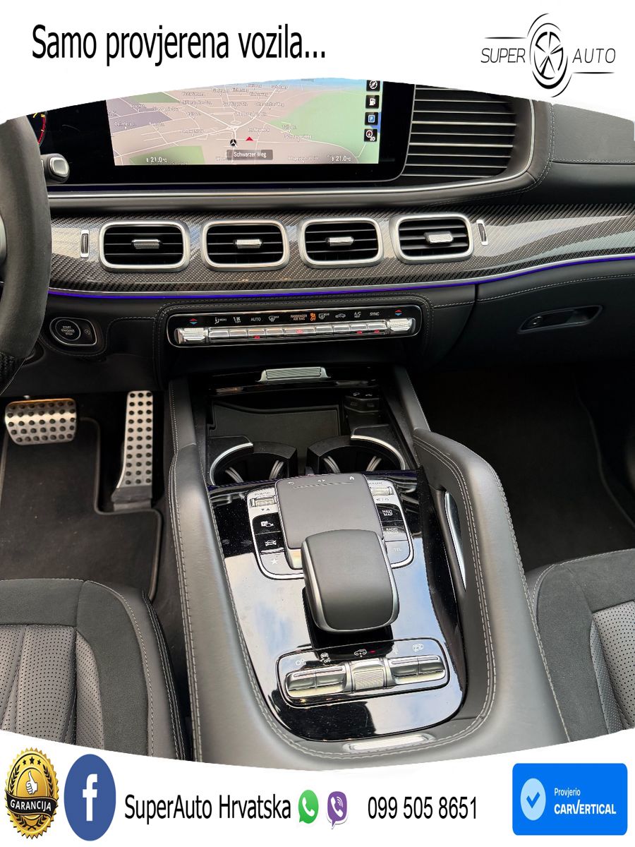 Mercedes-Benz GLS AMG GLS 63 V8 EQ Boost 4MATIC+ TCT ACC+HEAD+4xGR SJED+360+PANO