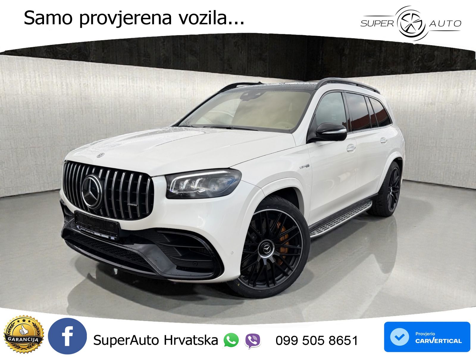 Mercedes-Benz GLS AMG GLS 63 V8 EQ Boost 4MATIC+ TCT ACC+HEAD+4xGR SJED+360+PANO