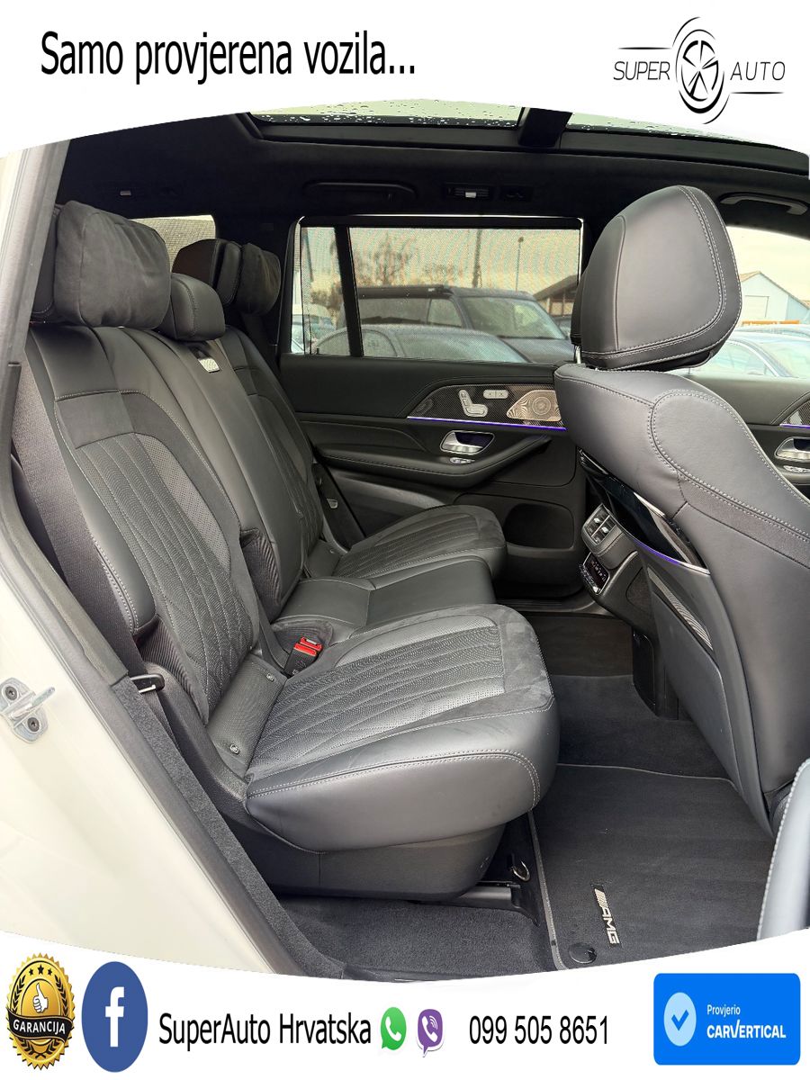 Mercedes-Benz GLS AMG GLS 63 V8 EQ Boost 4MATIC+ TCT ACC+HEAD+4xGR SJED+360+PANO