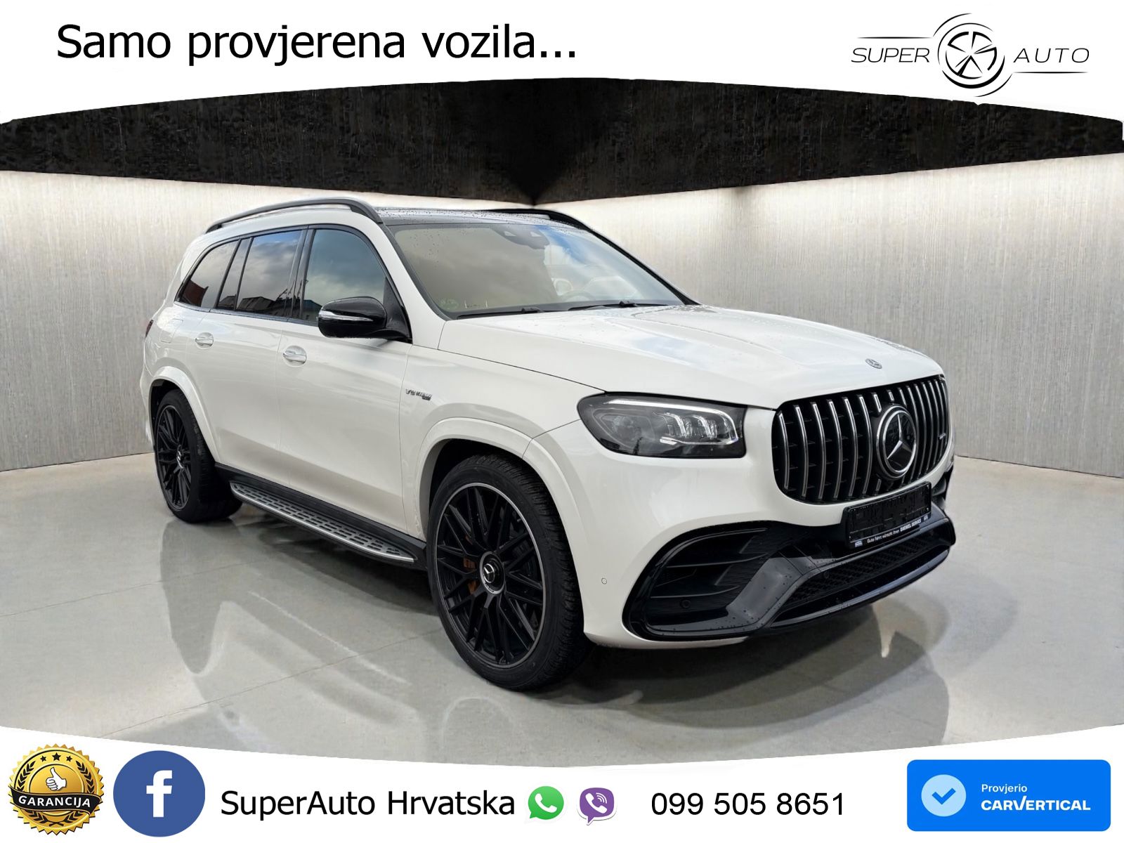 Mercedes-Benz GLS AMG GLS 63 V8 EQ Boost 4MATIC+ TCT ACC+HEAD+4xGR SJED+360+PANO