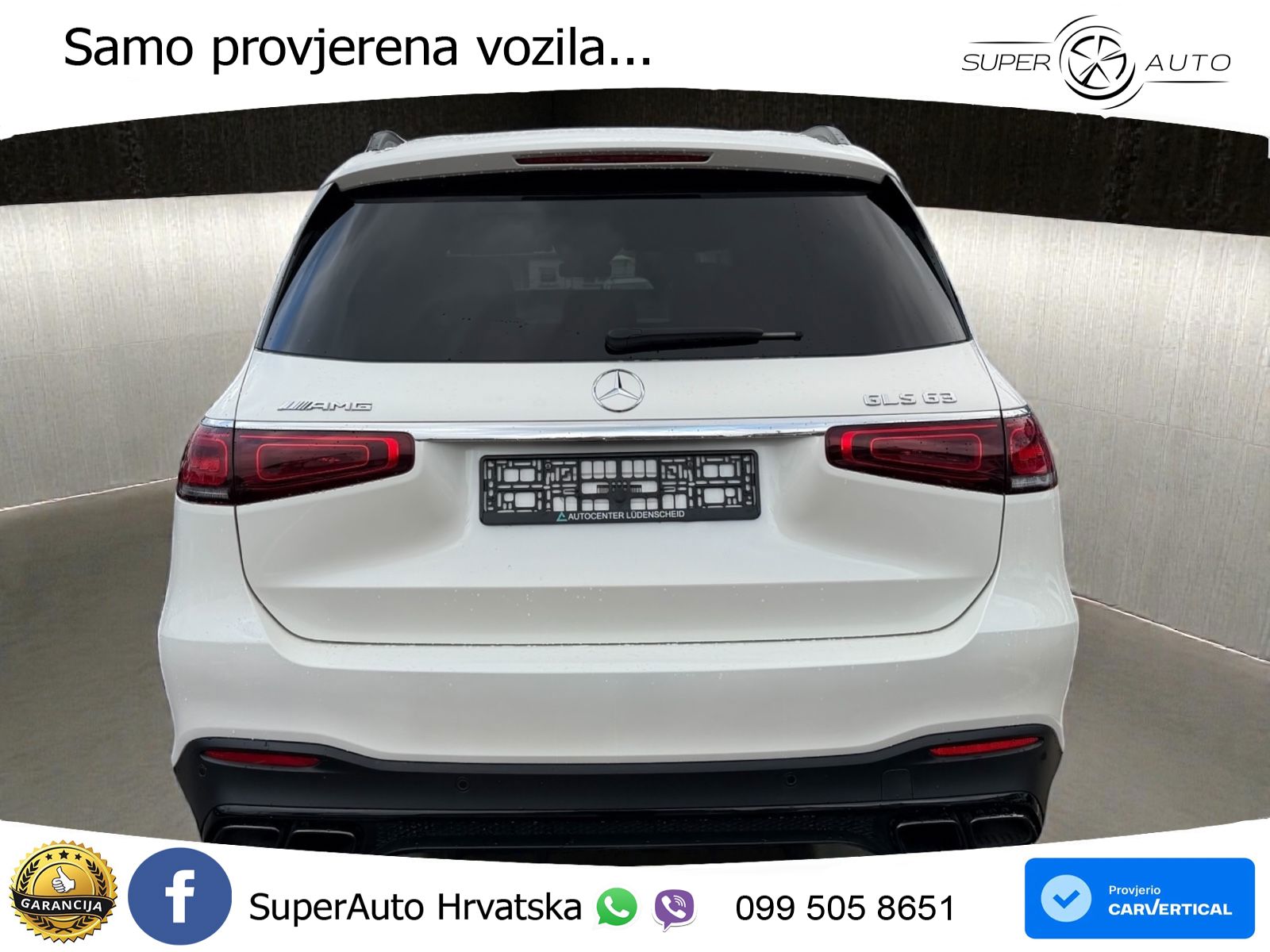 Mercedes-Benz GLS AMG GLS 63 V8 EQ Boost 4MATIC+ TCT ACC+HEAD+4xGR SJED+360+PANO