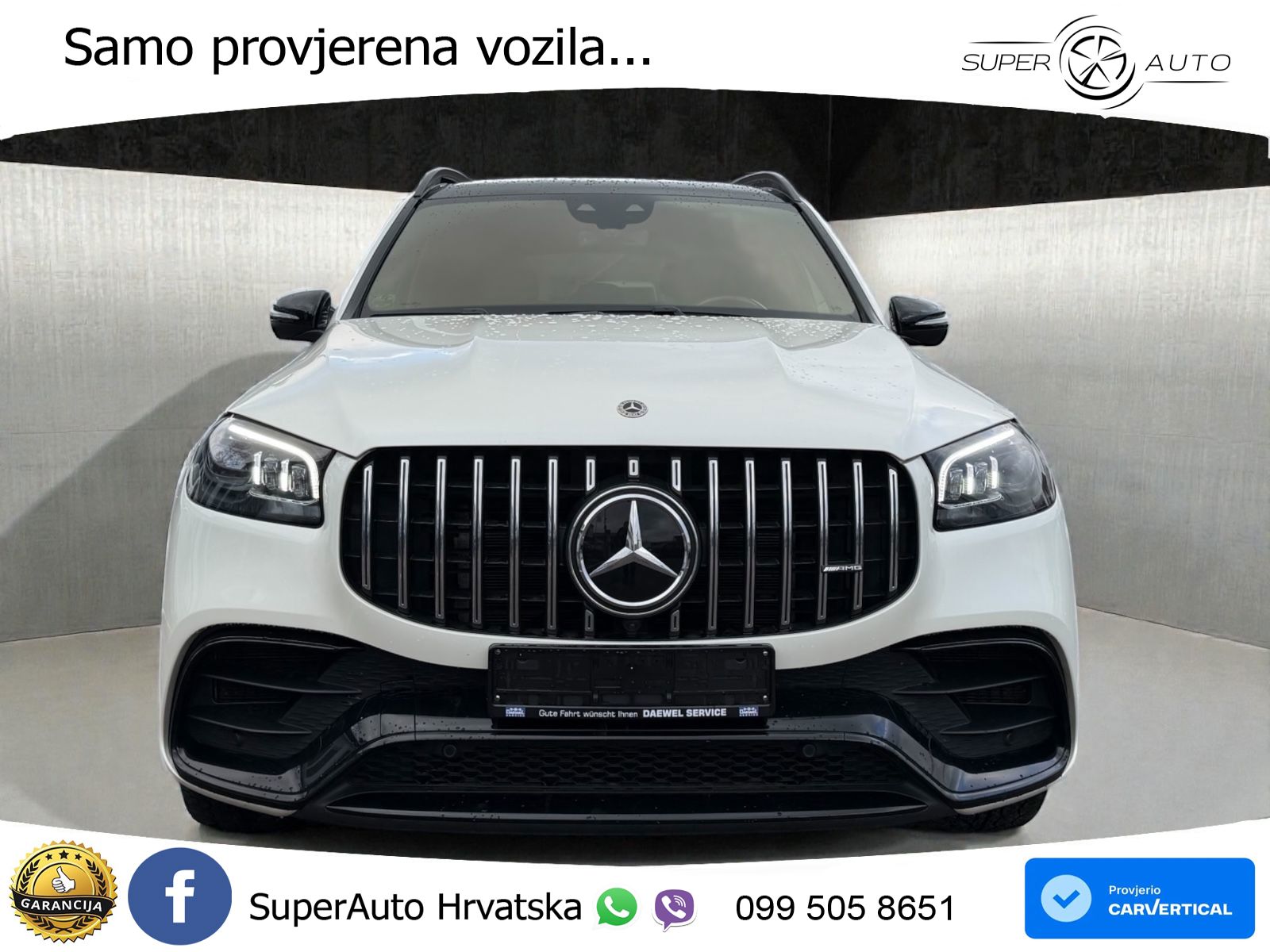 Mercedes-Benz GLS AMG GLS 63 V8 EQ Boost 4MATIC+ TCT ACC+HEAD+4xGR SJED+360+PANO