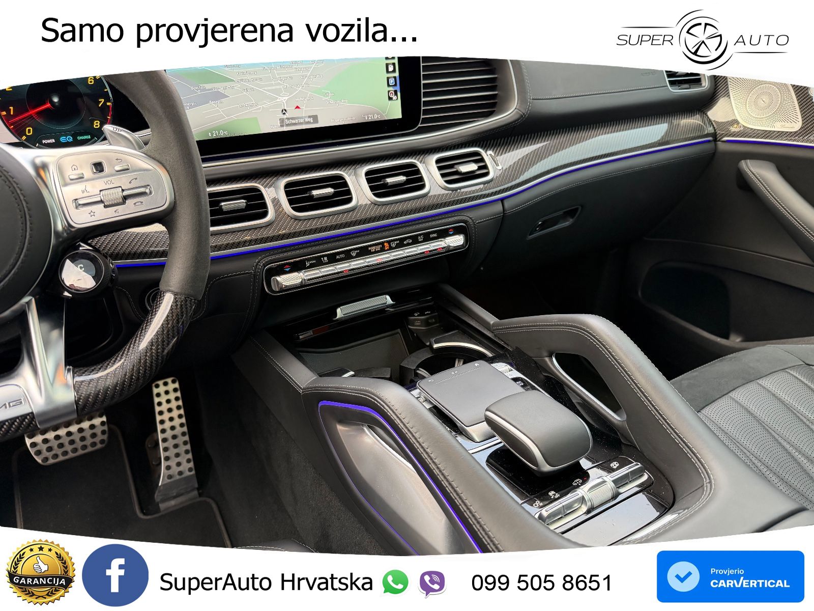 Mercedes-Benz GLS AMG GLS 63 V8 EQ Boost 4MATIC+ TCT ACC+HEAD+4xGR SJED+360+PANO