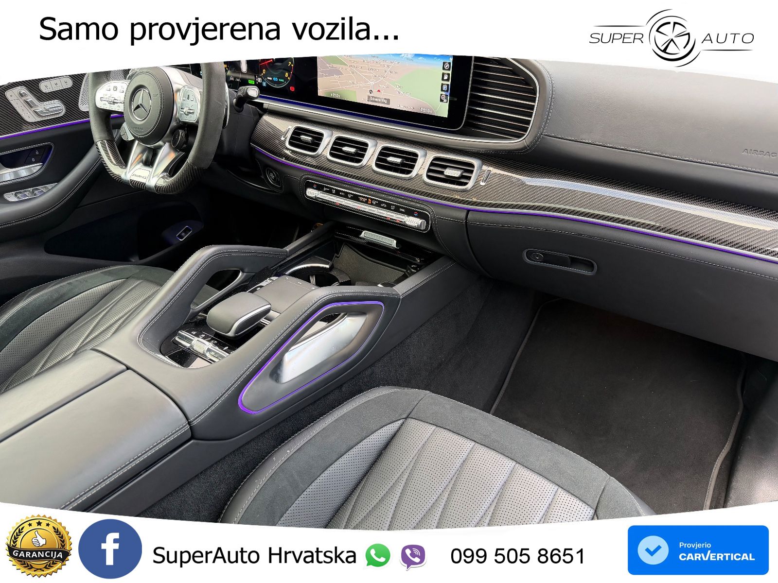 Mercedes-Benz GLS AMG GLS 63 V8 EQ Boost 4MATIC+ TCT ACC+HEAD+4xGR SJED+360+PANO