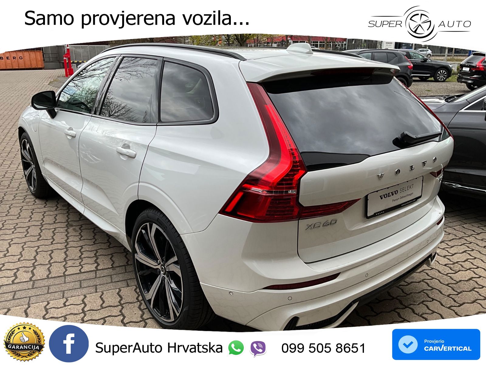 Volvo XC60 T8 AWD Geartronic ZRAČNI+ACC+GR SJED+KAM+PANO