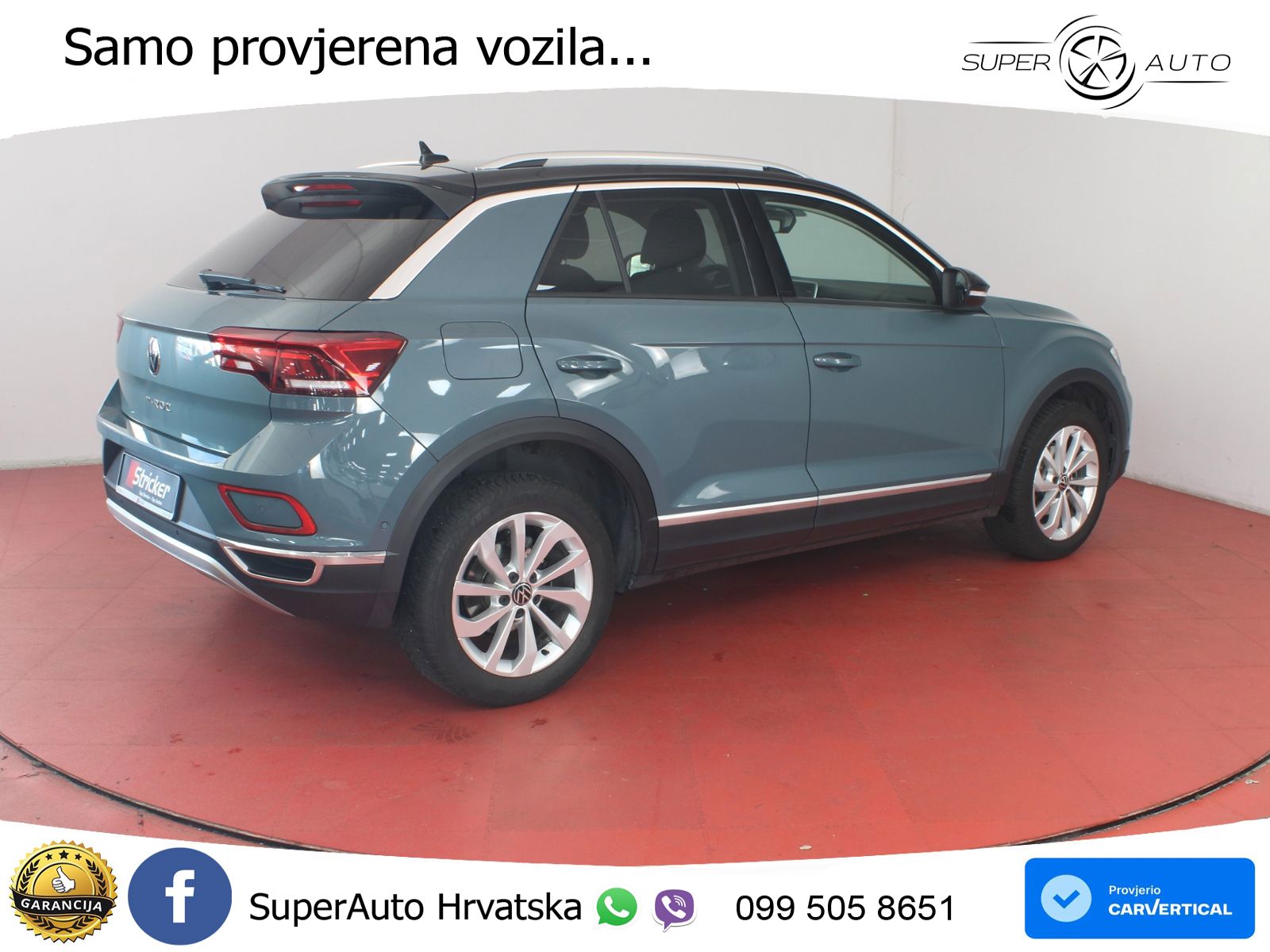 Volkswagen T-Roc 1.5 TSI (150 KS) DSG LED+GR SJED+ACC