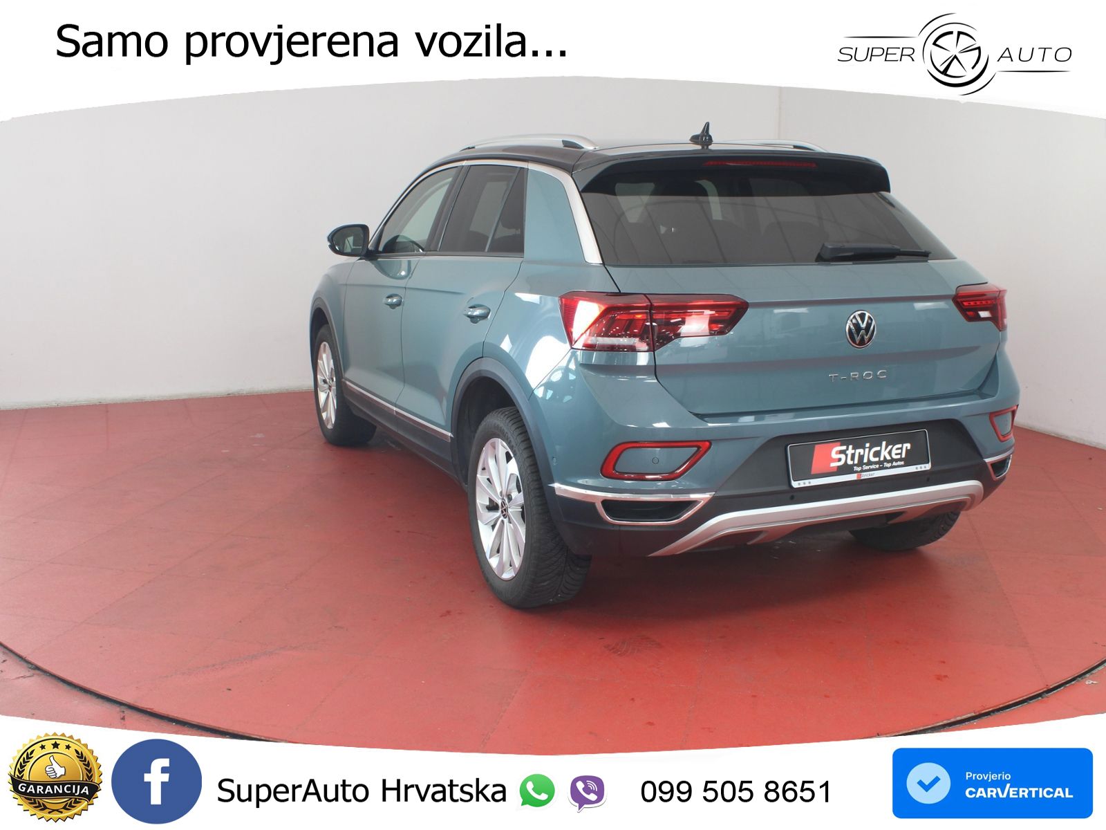 Volkswagen T-Roc 1.5 TSI (150 KS) DSG LED+GR SJED+ACC