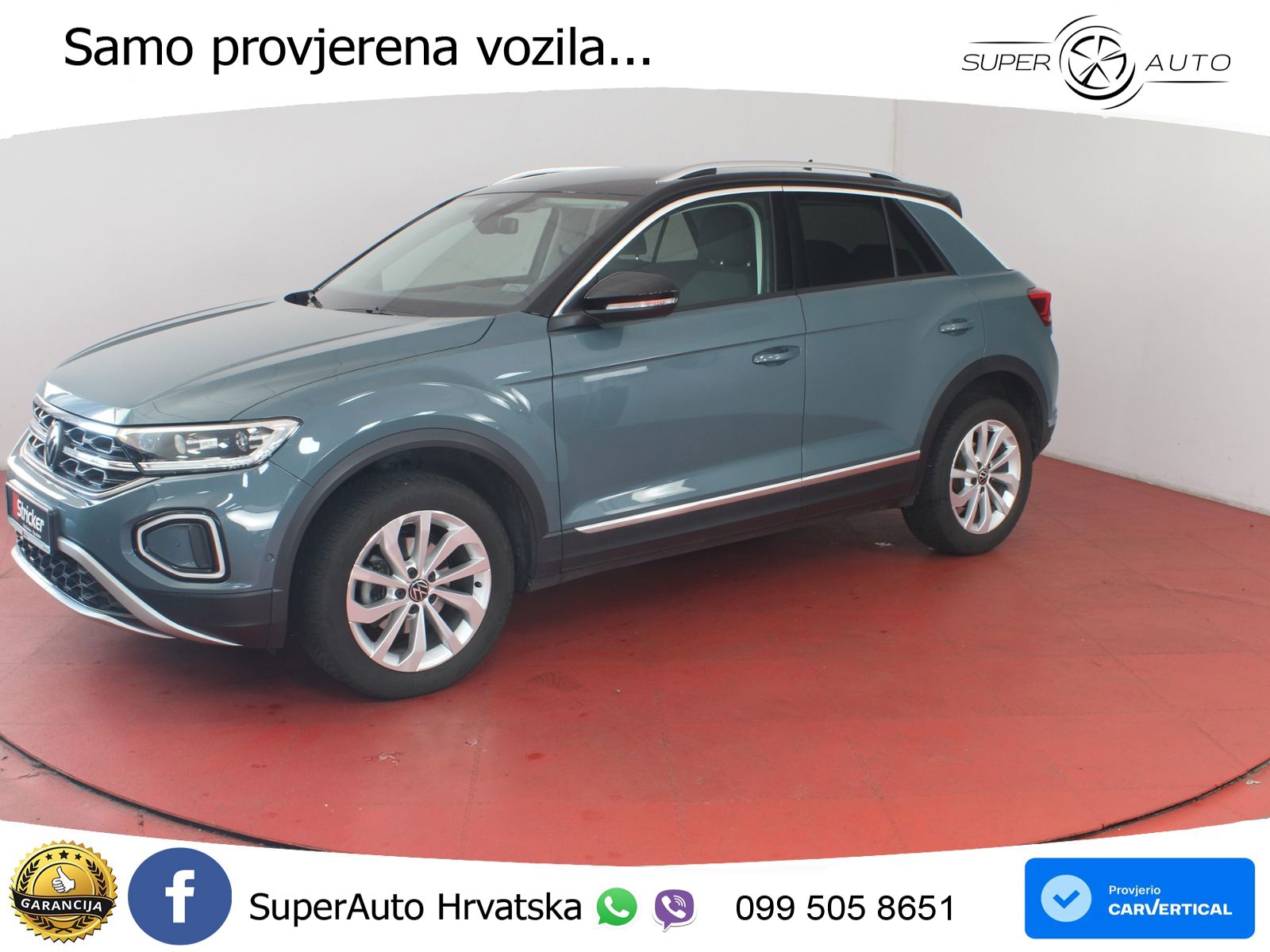 Volkswagen T-Roc 1.5 TSI (150 KS) DSG LED+GR SJED+ACC