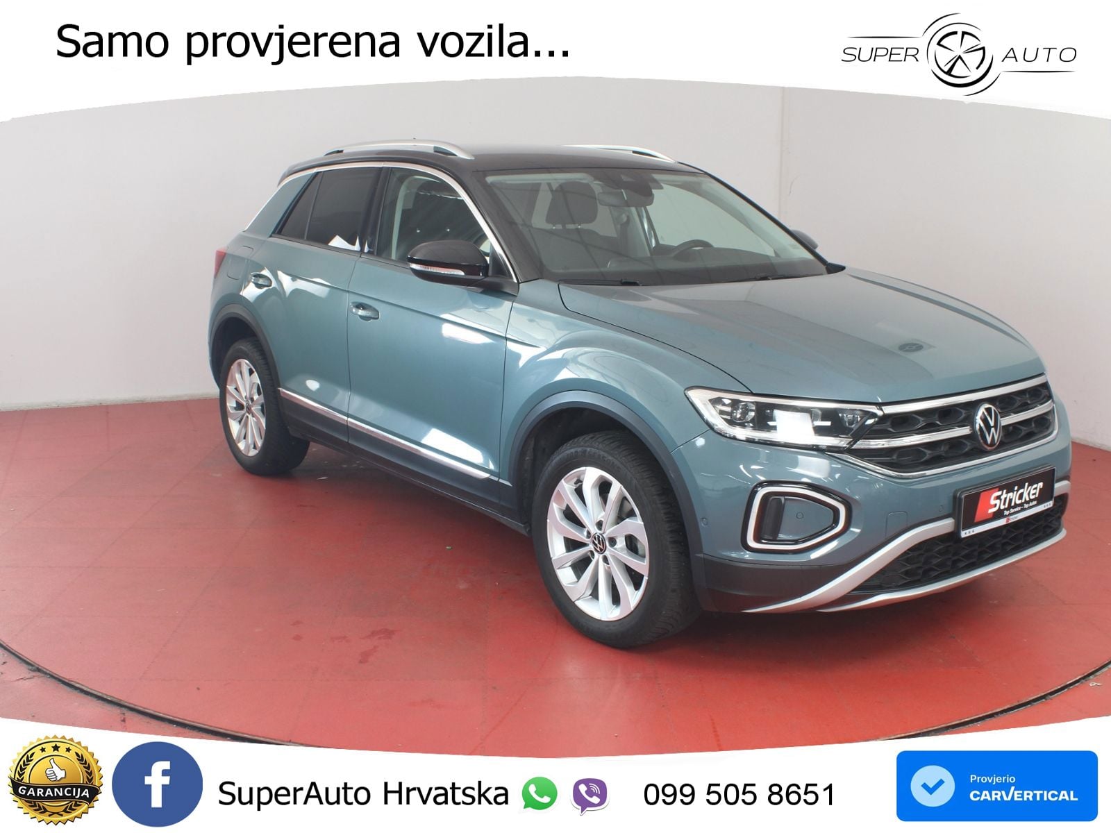 Volkswagen T-Roc 1.5 TSI (150 KS) DSG LED+GR SJED+ACC