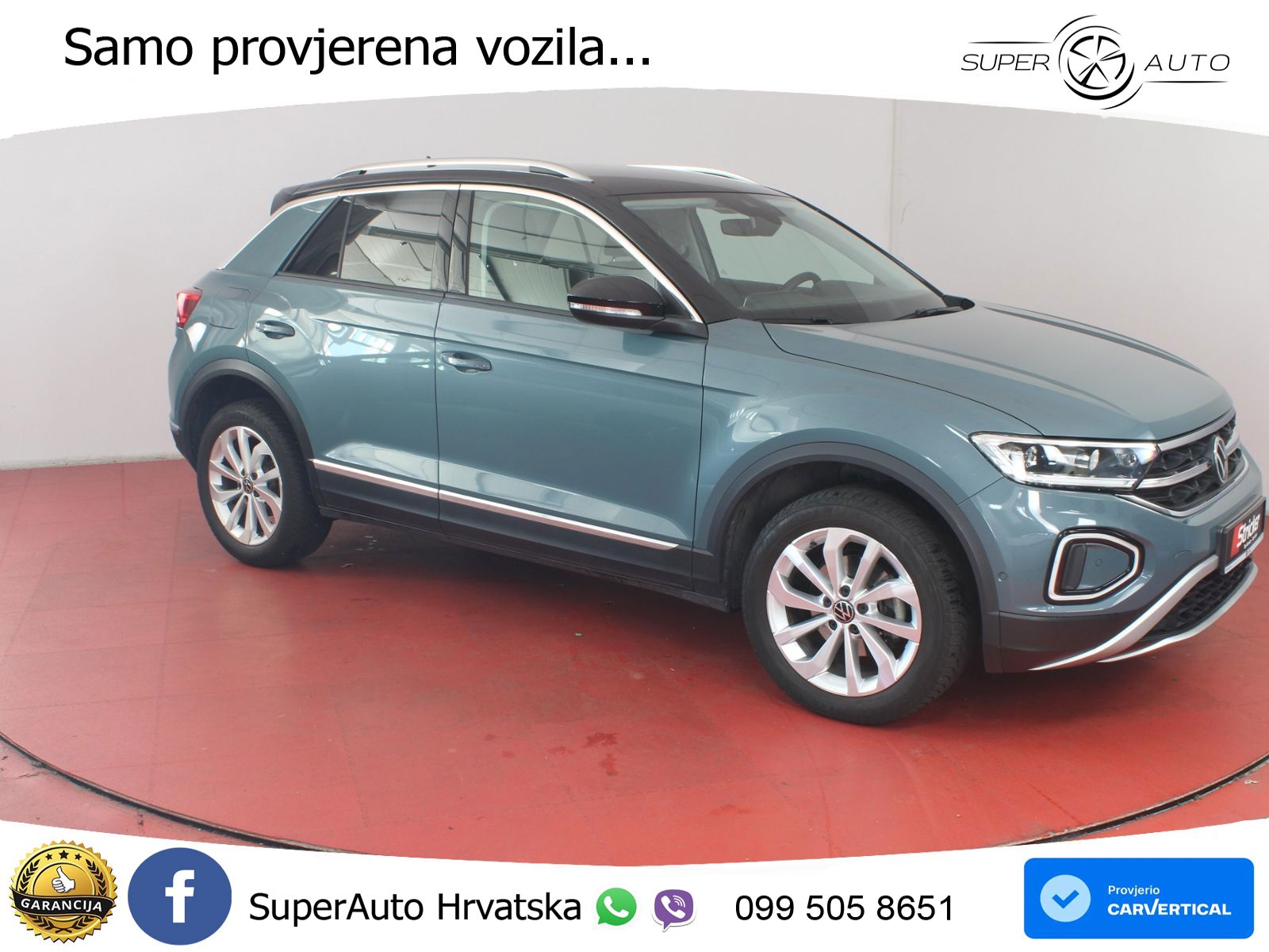 Volkswagen T-Roc 1.5 TSI (150 KS) DSG LED+GR SJED+ACC