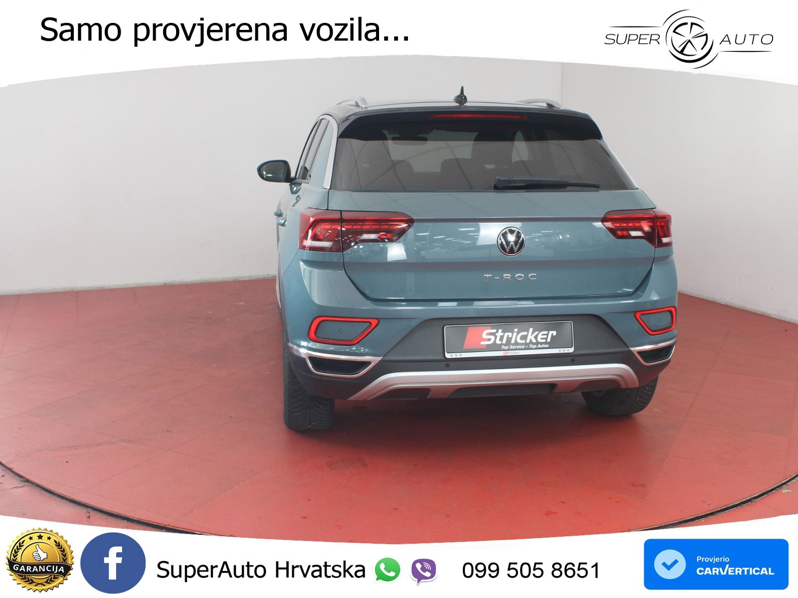 Volkswagen T-Roc 1.5 TSI (150 KS) DSG LED+GR SJED+ACC