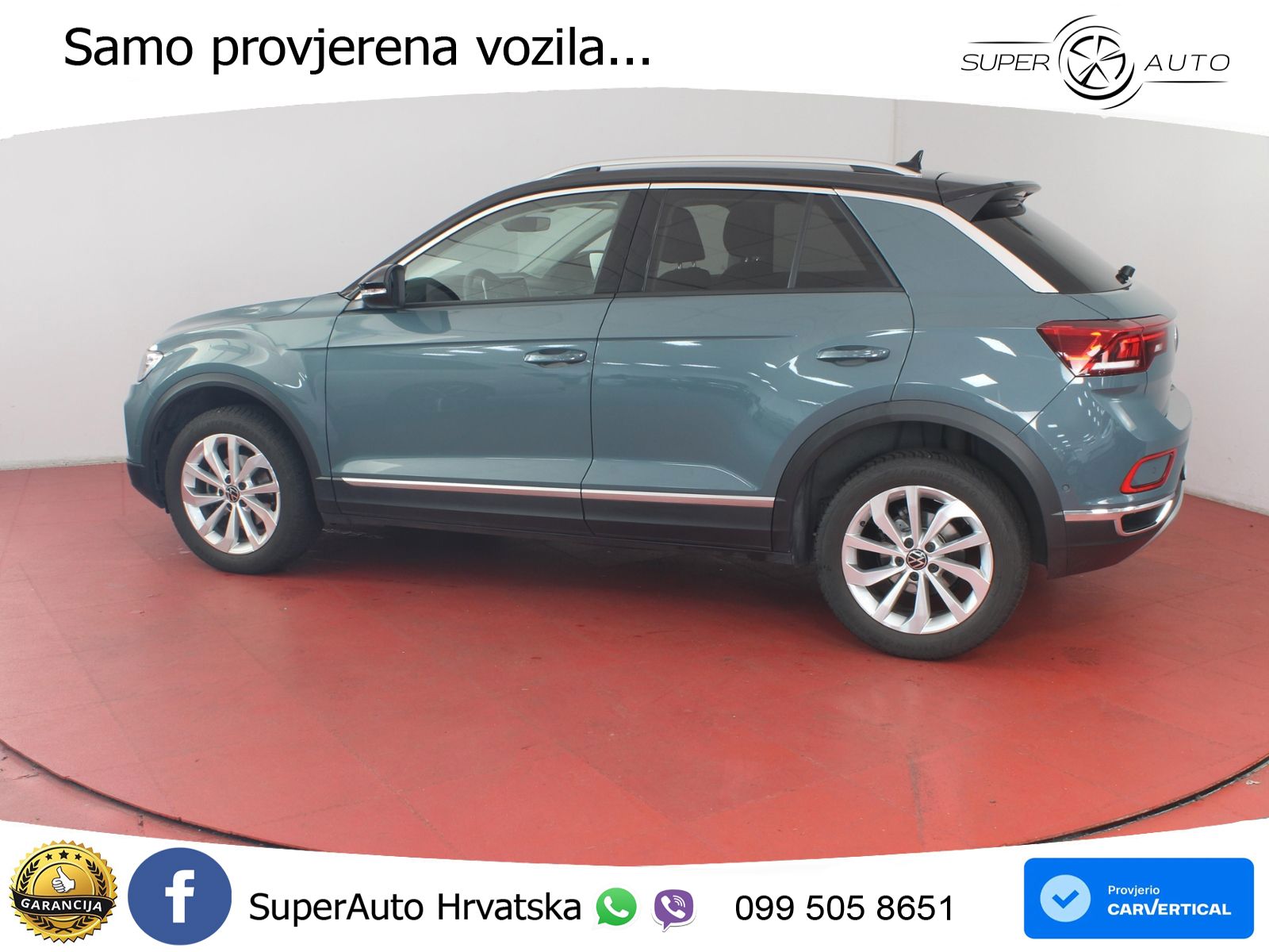 Volkswagen T-Roc 1.5 TSI (150 KS) DSG LED+GR SJED+ACC