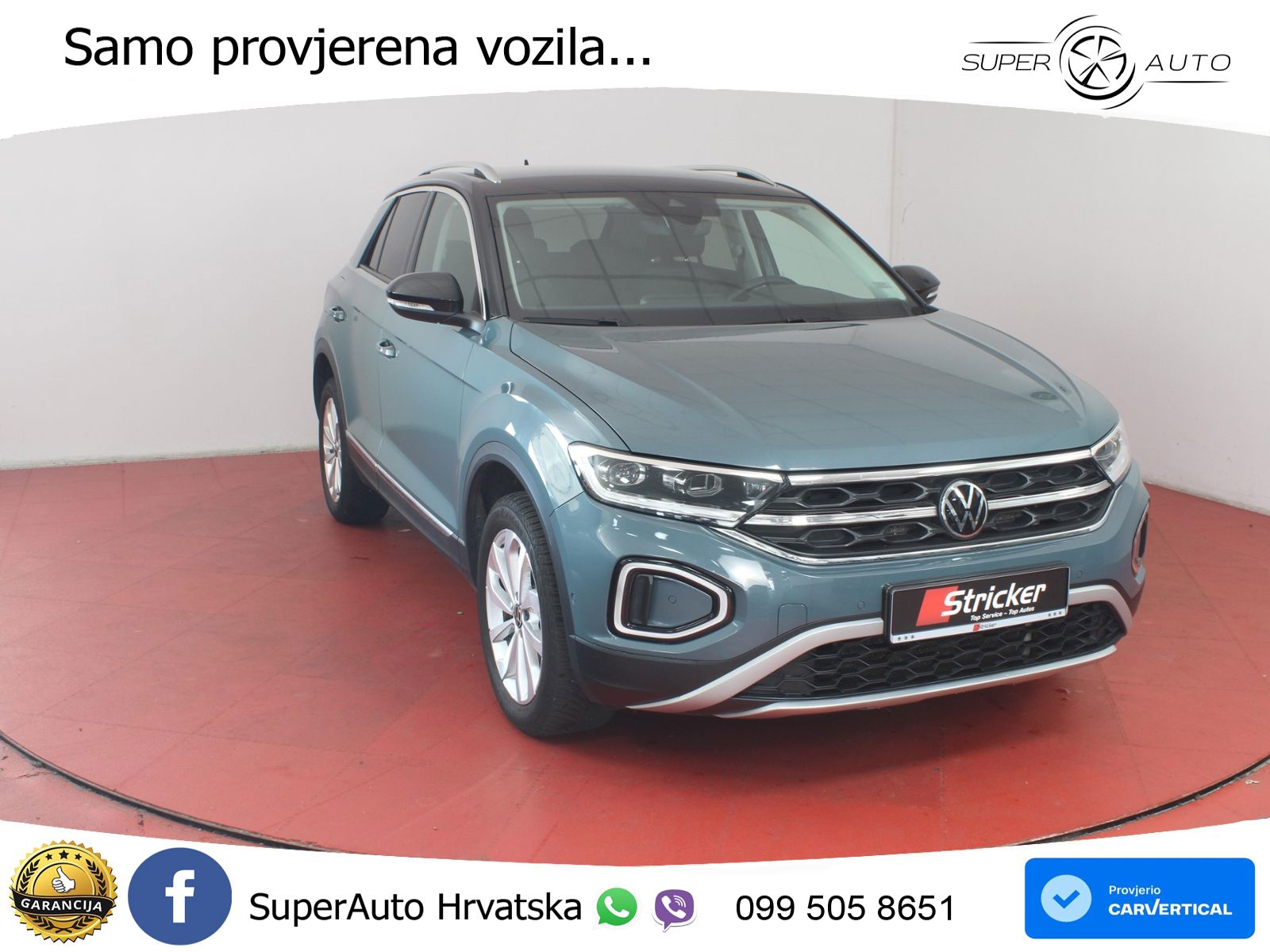 Volkswagen T-Roc 1.5 TSI (150 KS) DSG LED+GR SJED+ACC