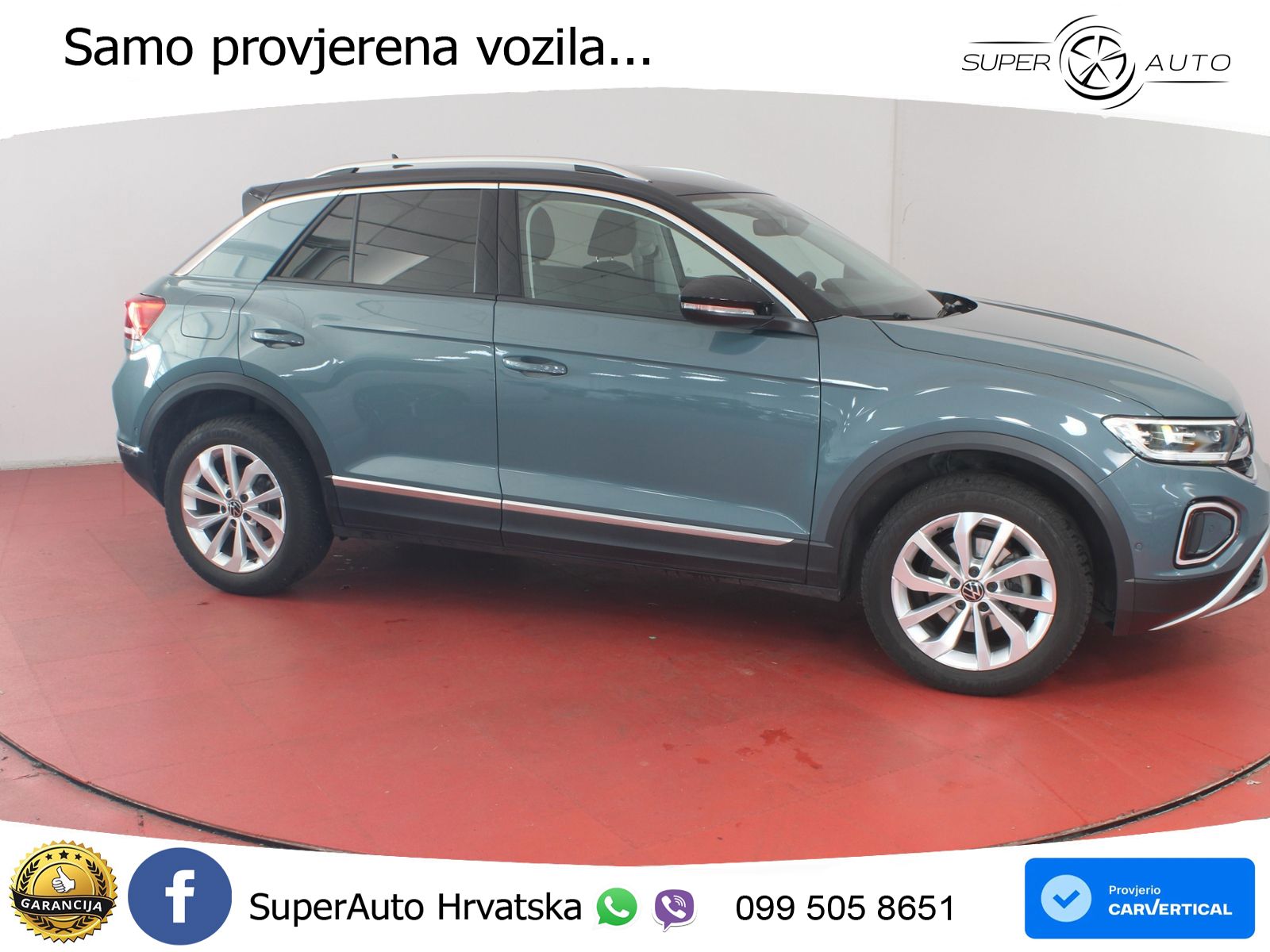 Volkswagen T-Roc 1.5 TSI (150 KS) DSG LED+GR SJED+ACC