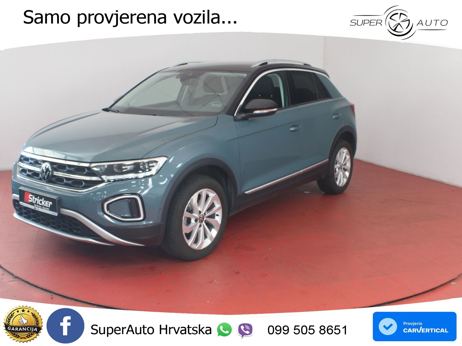 Volkswagen T-Roc 1.5 TSI (150 KS) DSG LED+GR SJED+ACC