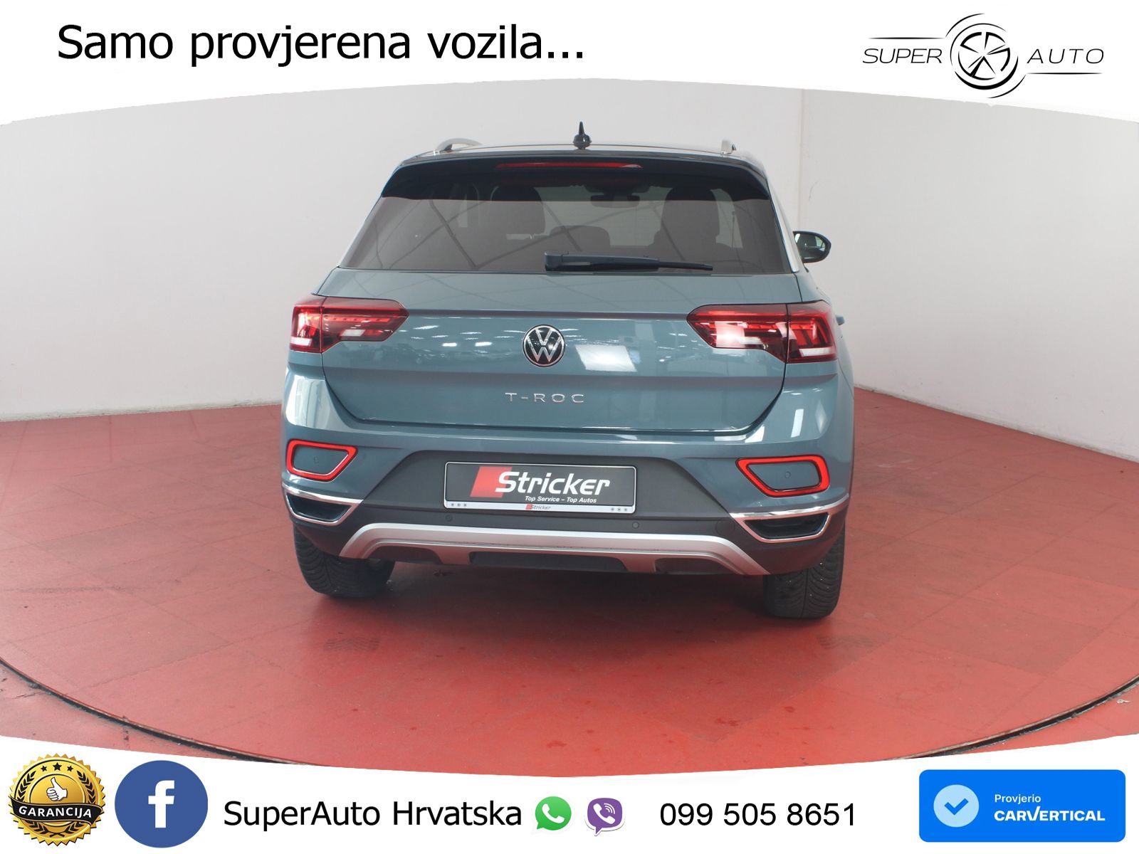 Volkswagen T-Roc 1.5 TSI (150 KS) DSG LED+GR SJED+ACC