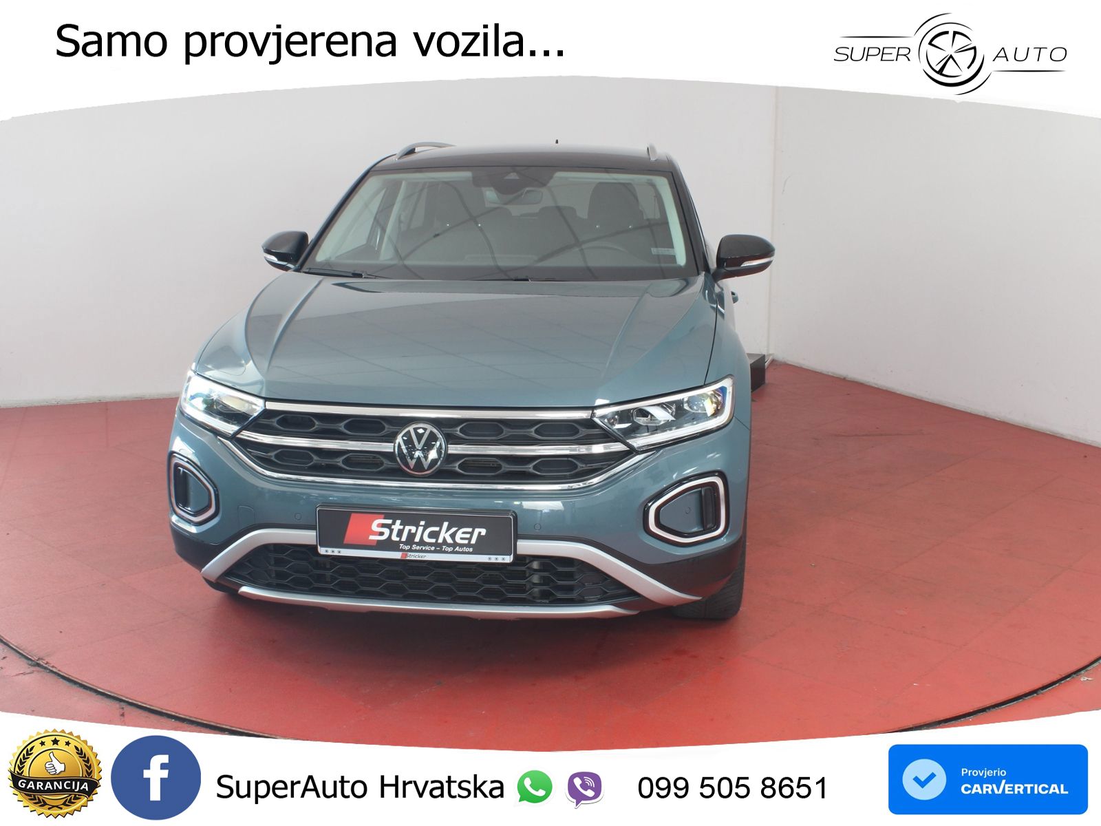 Volkswagen T-Roc 1.5 TSI (150 KS) DSG LED+GR SJED+ACC