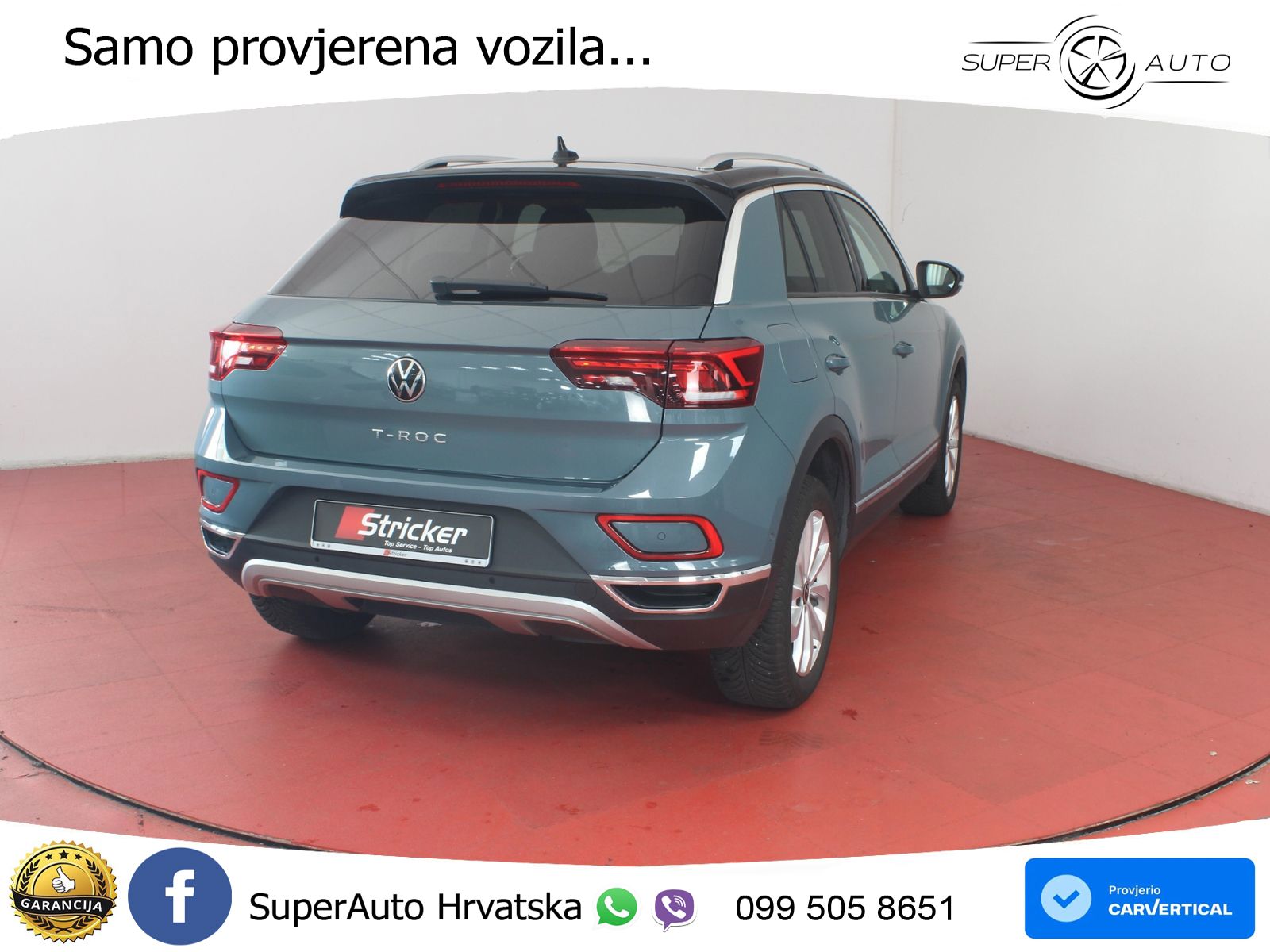 Volkswagen T-Roc 1.5 TSI (150 KS) DSG LED+GR SJED+ACC