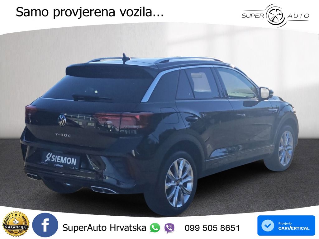 Volkswagen T-Roc 1.5 TSI (150 KS) DSG R-Line LED+GR SJED+ACC