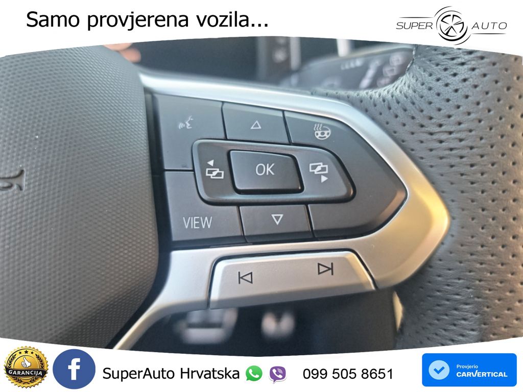 Volkswagen T-Roc 1.5 TSI (150 KS) DSG R-Line LED+GR SJED+ACC