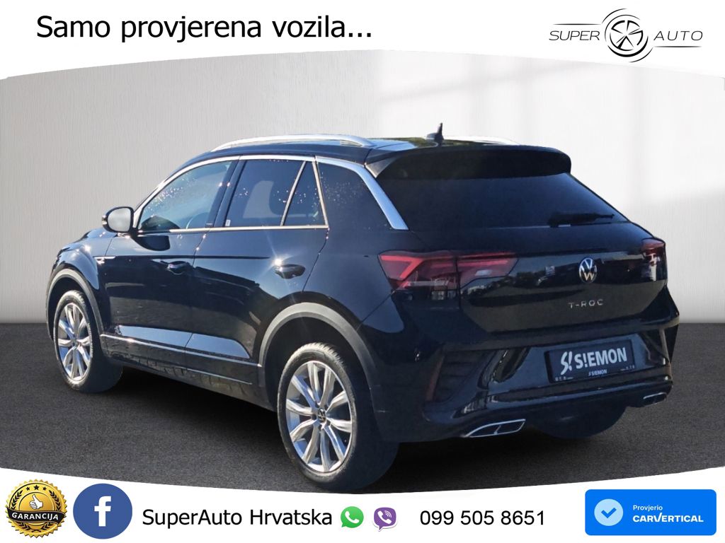 Volkswagen T-Roc 1.5 TSI (150 KS) DSG R-Line LED+GR SJED+ACC