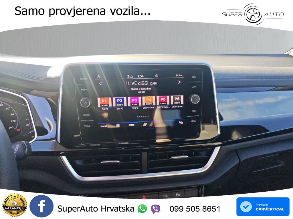 Volkswagen T-Roc 1.5 TSI (150 KS) DSG R-Line LED+GR SJED+ACC