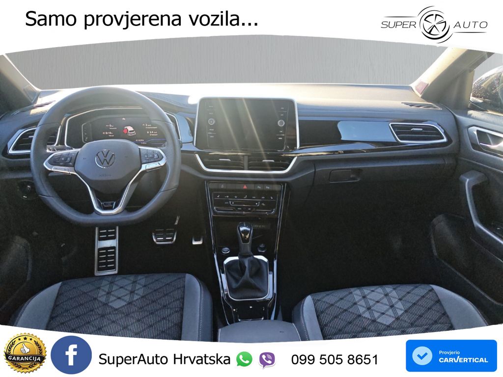 Volkswagen T-Roc 1.5 TSI (150 KS) DSG R-Line LED+GR SJED+ACC