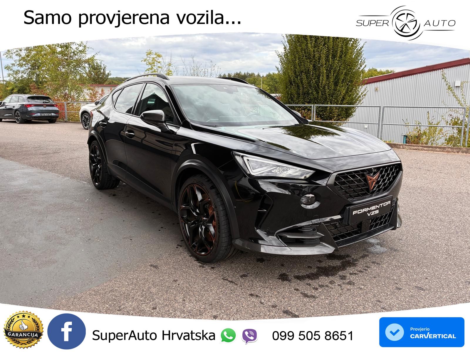 Cupra Formentor VZ5 2.5 TSI (390 KS) 4Drive DSG LED+GR SJED+ACC