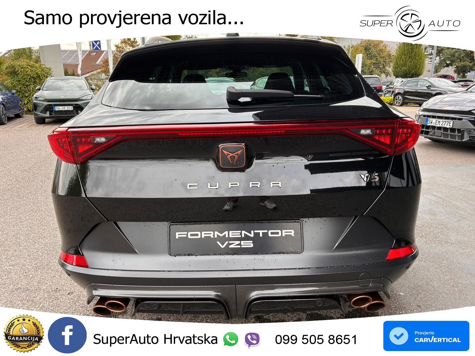 Cupra Formentor VZ5 2.5 TSI (390 KS) 4Drive DSG LED+GR SJED+ACC