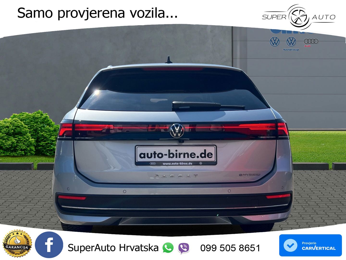 Volkswagen Passat Variant 1.5 TSI (204 KS) eHybrid DSG Business LED+GR SJED+ACC