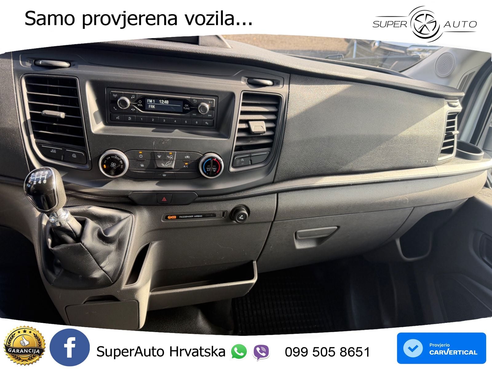 Ford Transit P 350 L2 DoKa Basis/Klima/PDC/AHK/1.Hand 131 KS