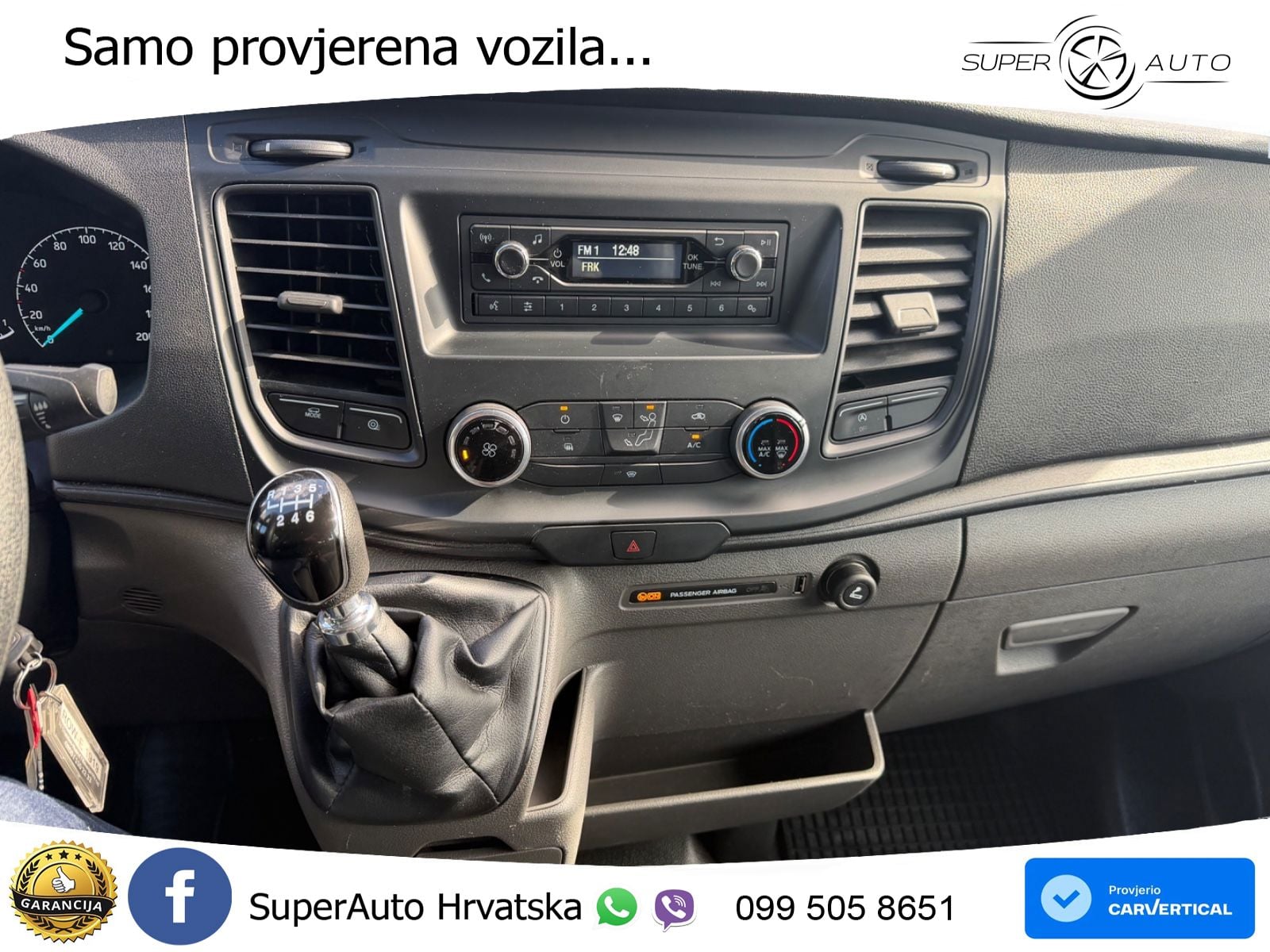 Ford Transit P 350 L2 DoKa Basis/Klima/PDC/AHK/1.Hand 131 KS