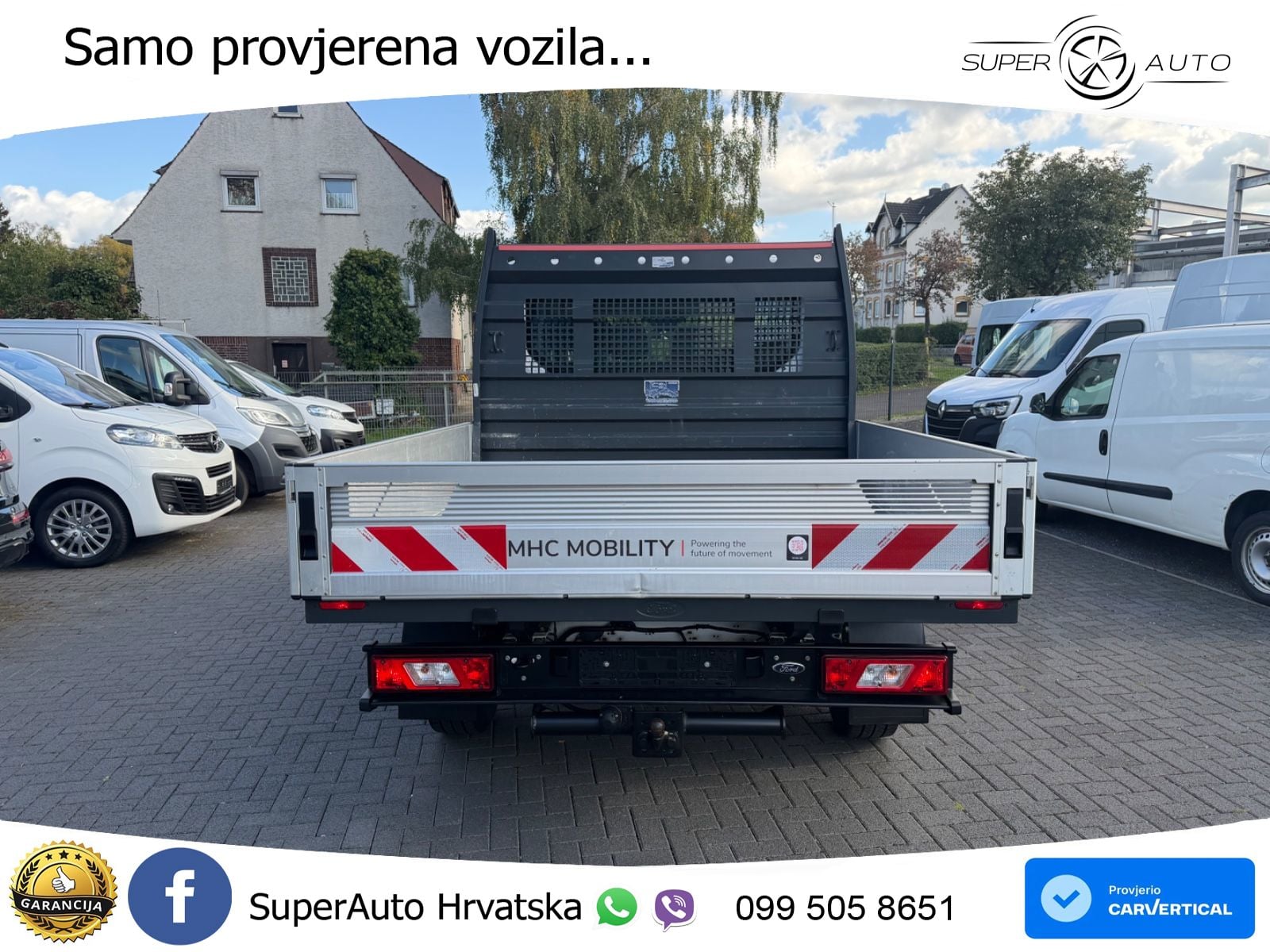 Ford Transit P 350 L2 DoKa Basis/Klima/PDC/AHK/1.Hand 131 KS