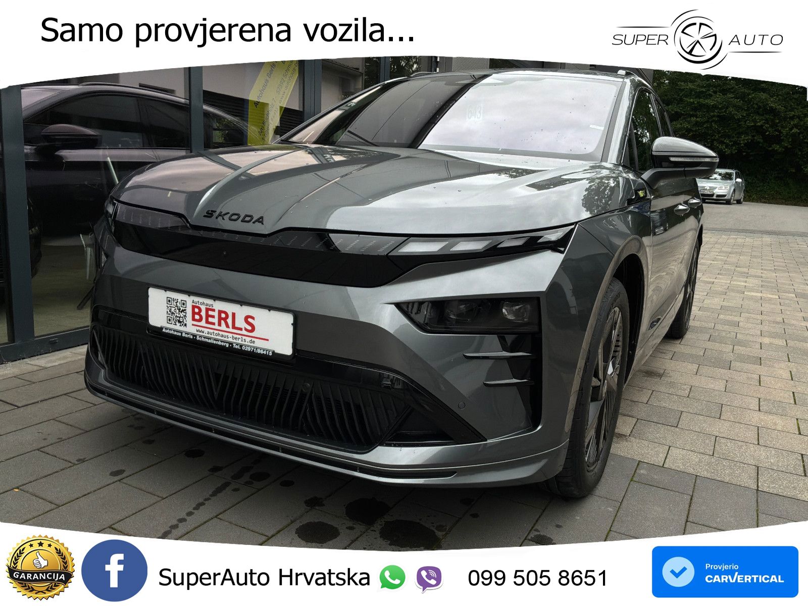 Škoda Enyaq iV RS 82 kWh (340 KS) AWD LED+GR SJED+ACC