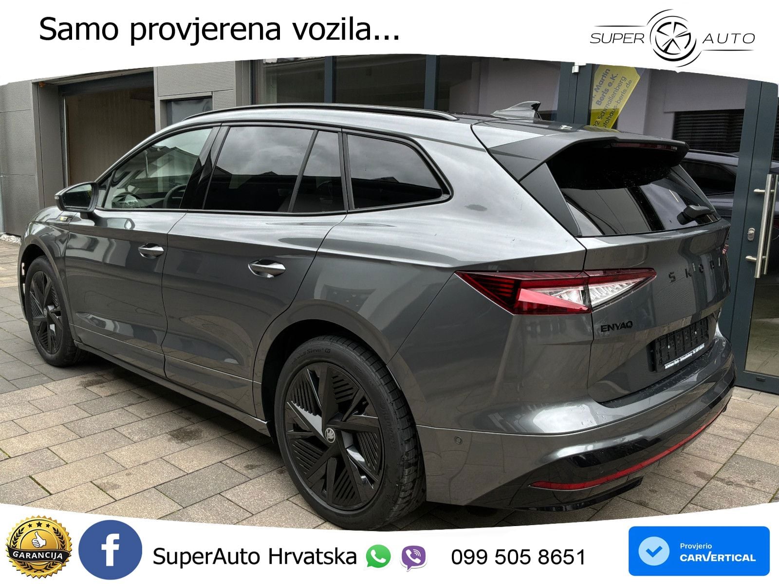 Škoda Enyaq iV RS 82 kWh (340 KS) AWD LED+GR SJED+ACC