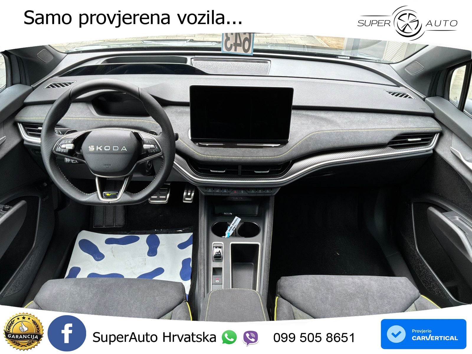 Škoda Enyaq iV RS 82 kWh (340 KS) AWD LED+GR SJED+ACC