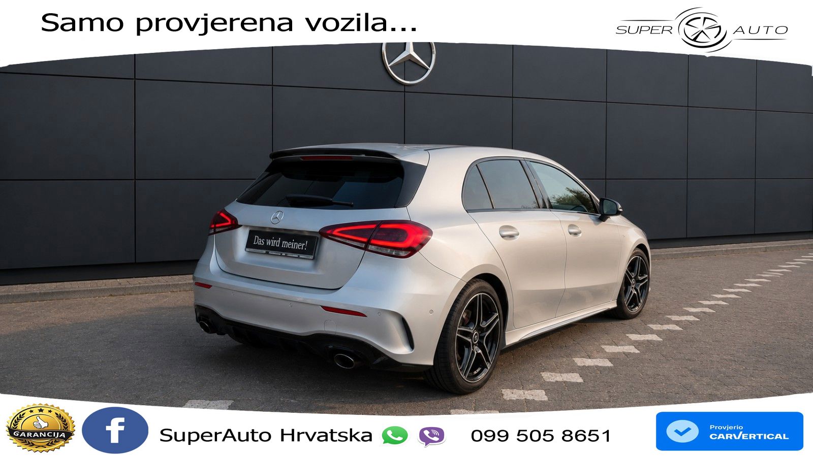 Mercedes-Benz AMG A 35 4MATIC AMG SPEEDSHIFT DCT LED+GR SJED+ACC