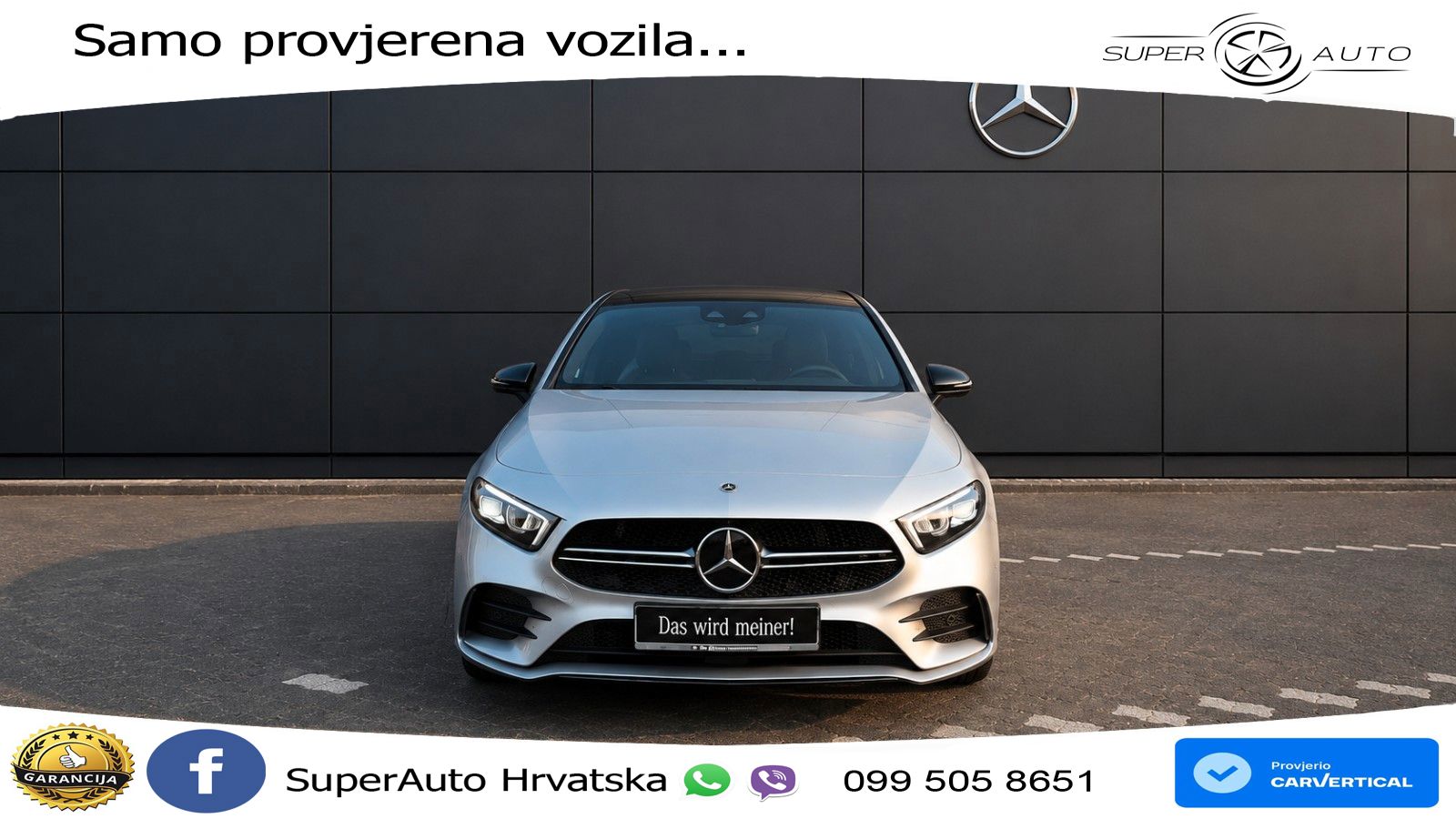 Mercedes-Benz AMG A 35 4MATIC AMG SPEEDSHIFT DCT LED+GR SJED+ACC