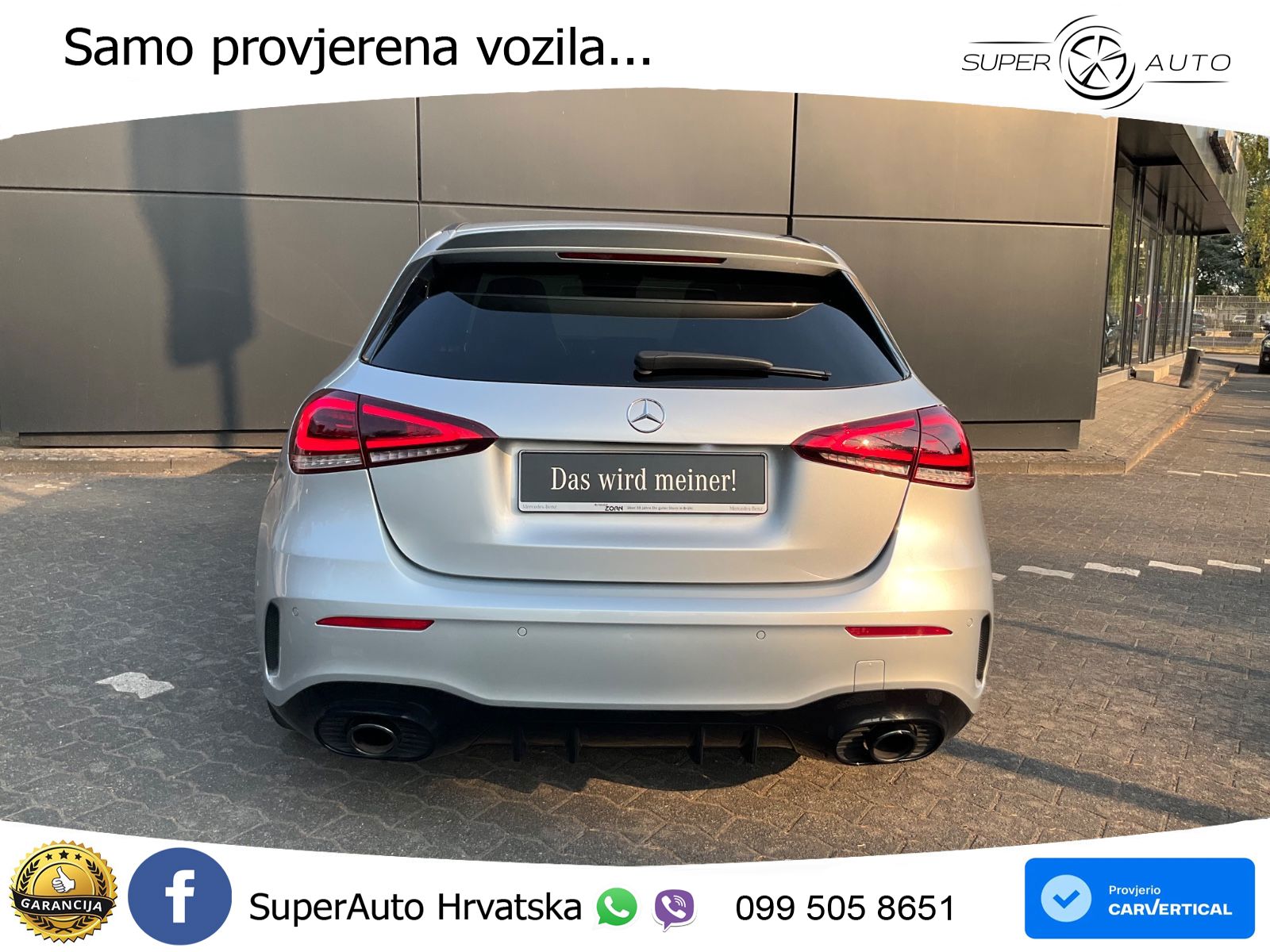 Mercedes-Benz AMG A 35 4MATIC AMG SPEEDSHIFT DCT LED+GR SJED+ACC