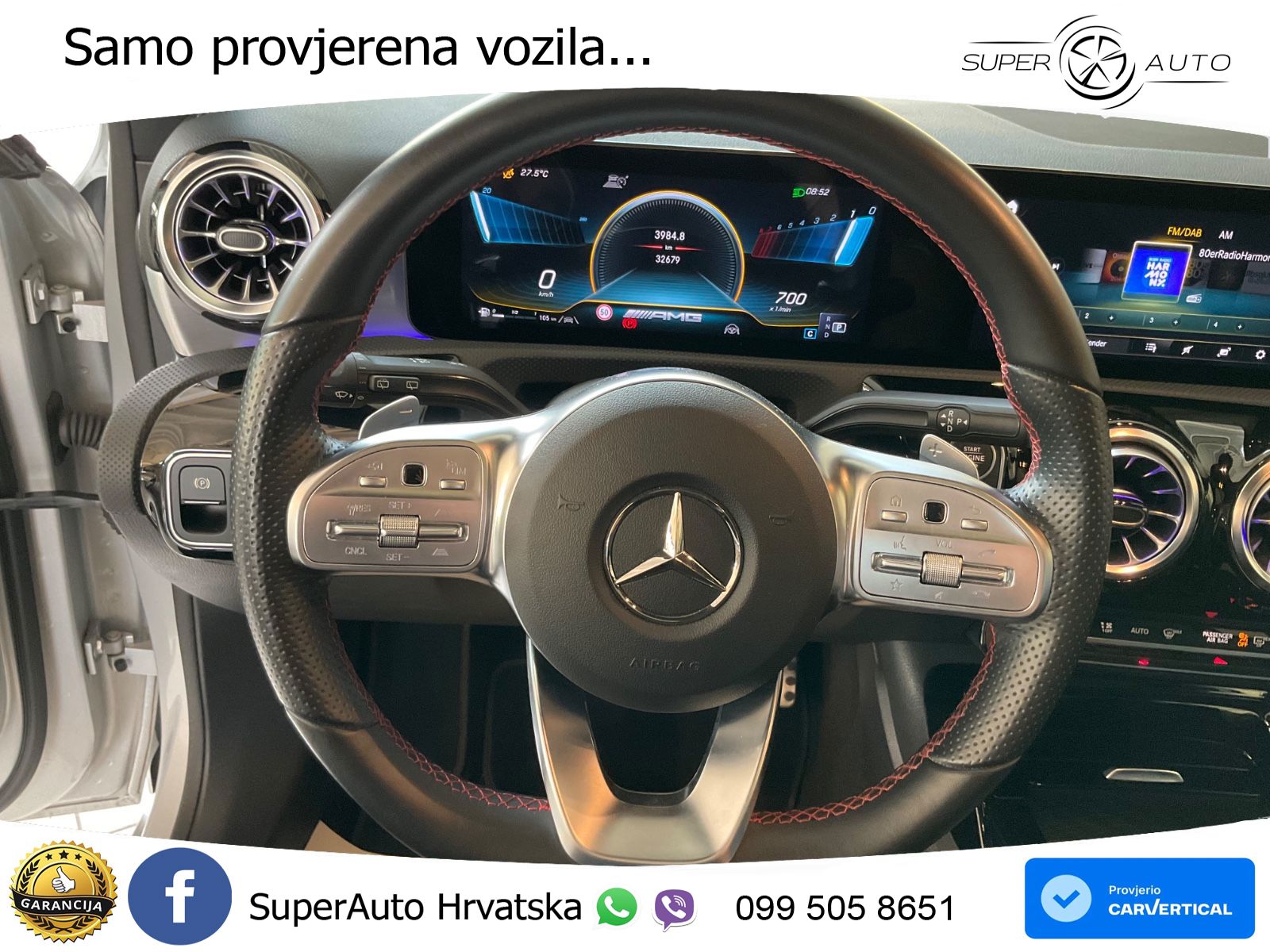 Mercedes-Benz AMG A 35 4MATIC AMG SPEEDSHIFT DCT LED+GR SJED+ACC