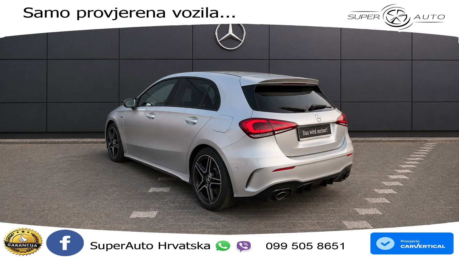Mercedes-Benz AMG A 35 4MATIC AMG SPEEDSHIFT DCT LED+GR SJED+ACC